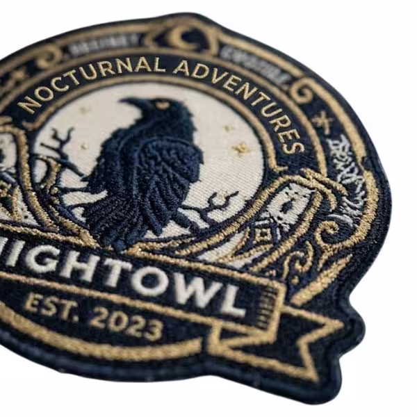 Laser-cut hot knife edge border